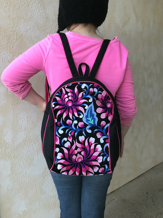 Embroidered Backpack