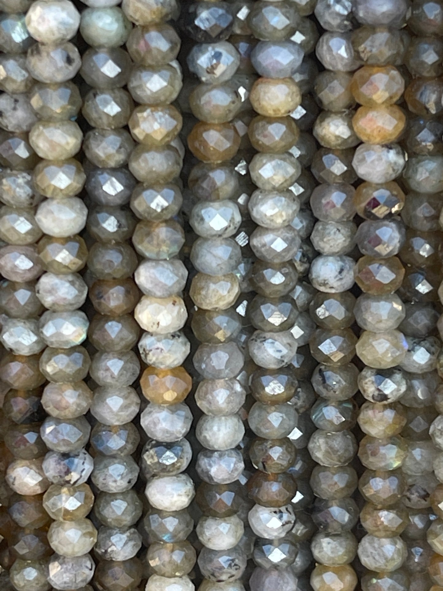 Labradorite Faceted Beads