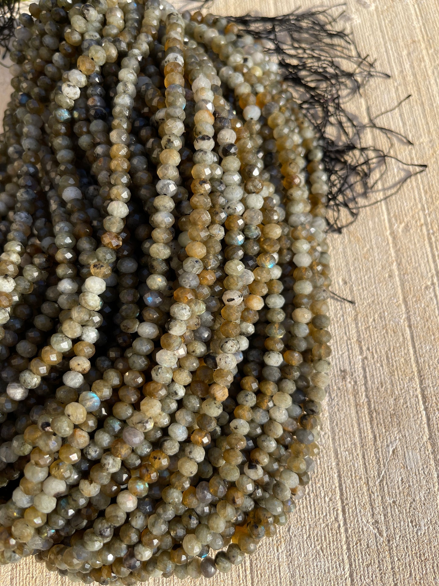 Labradorite Faceted Beads