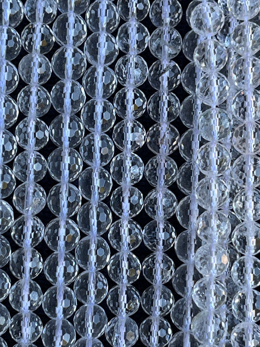 Faceted Clear Quartz
