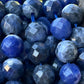 8mm faceted  Sodalite