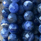 8mm faceted  Sodalite