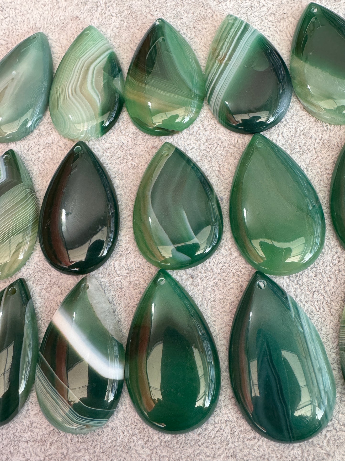 Tear Drop Agate Pendant
