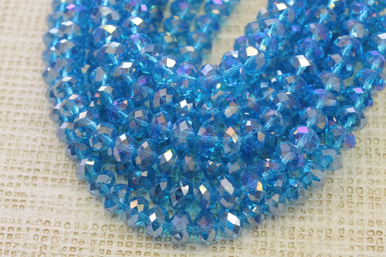 10mm Rondelle Crystal CR130