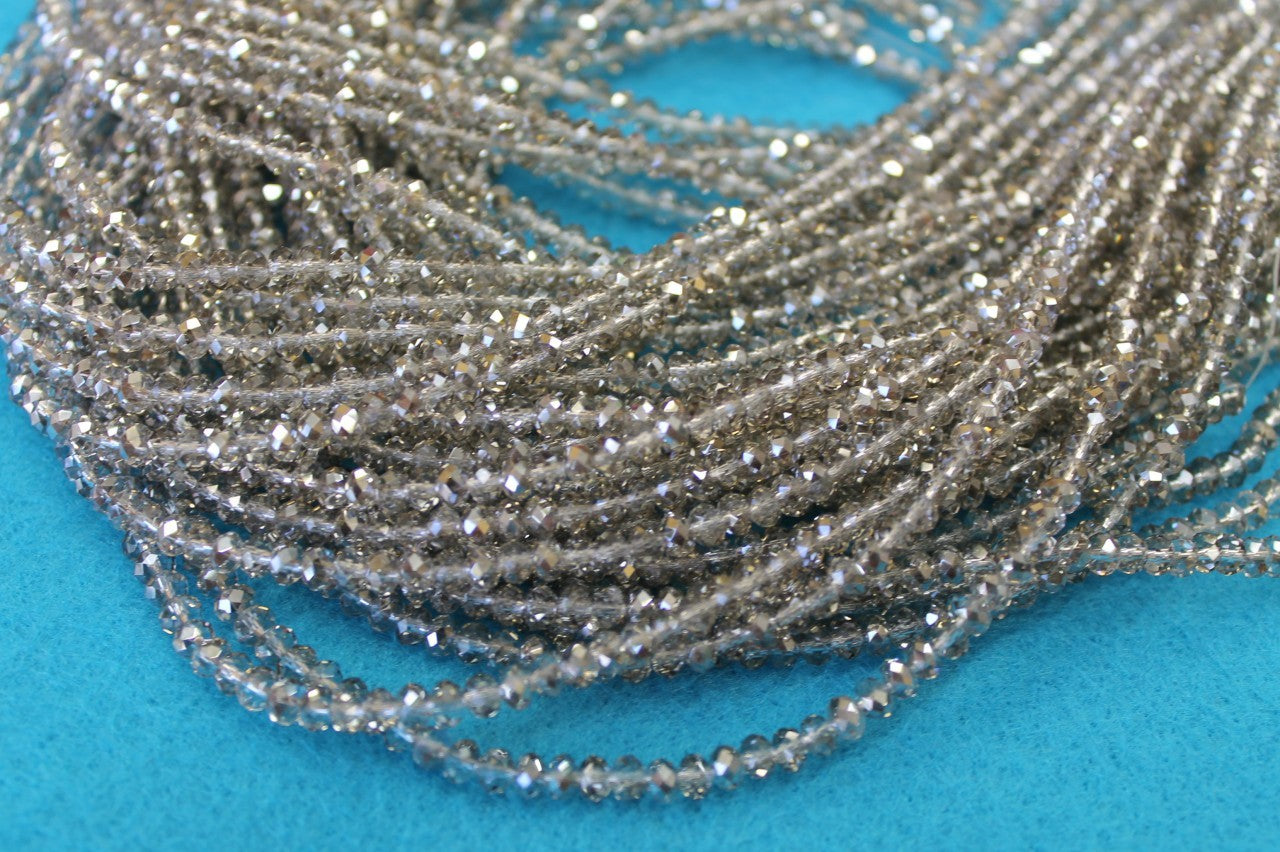 4mm AB Rondelle Crystal CR40
