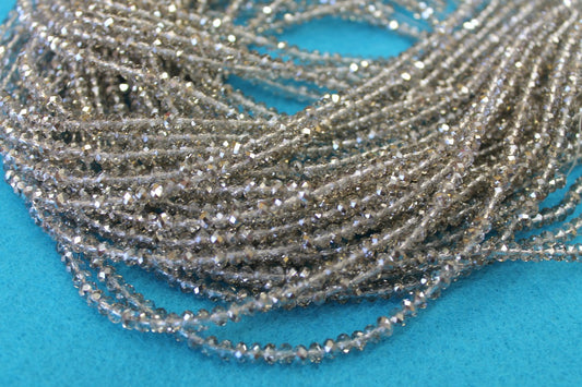4mm AB Rondelle Crystal CR40