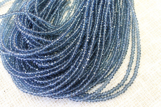 4mm AB Rondelle Crystal CR47