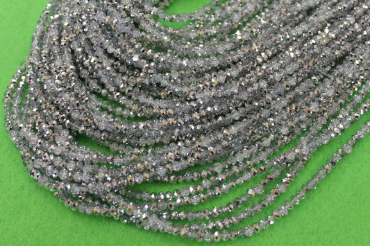4mm AB Rondelle Crystal CR53