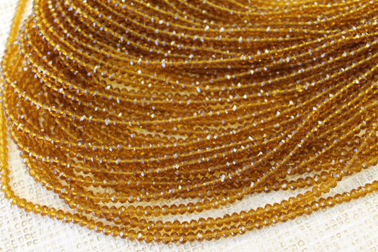 4mm AB Rondelle Crystal CR56
