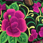 Pink Flower Duo on Black EP12