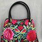 Embroidered Shoulder Purse