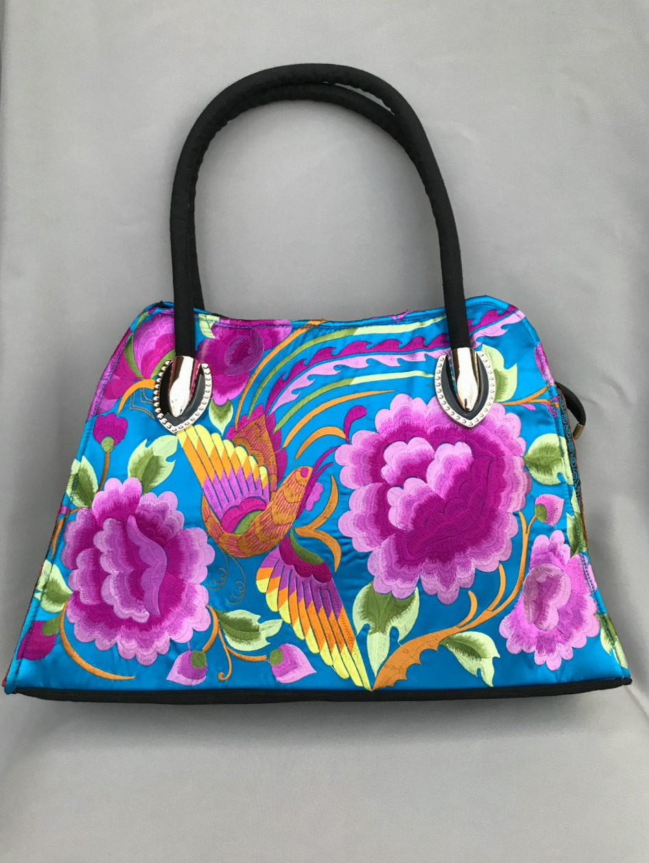 Embroidered Shoulder Purse EP68