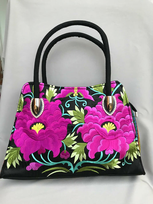 Embroidered Shoulder Purse EP69