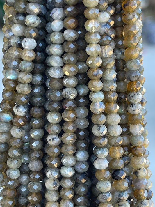 Labradorite Faceted Beads