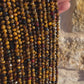 4 x6mm Tiger Eye Rondelle