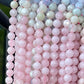 Morganite 6mm faceted ball