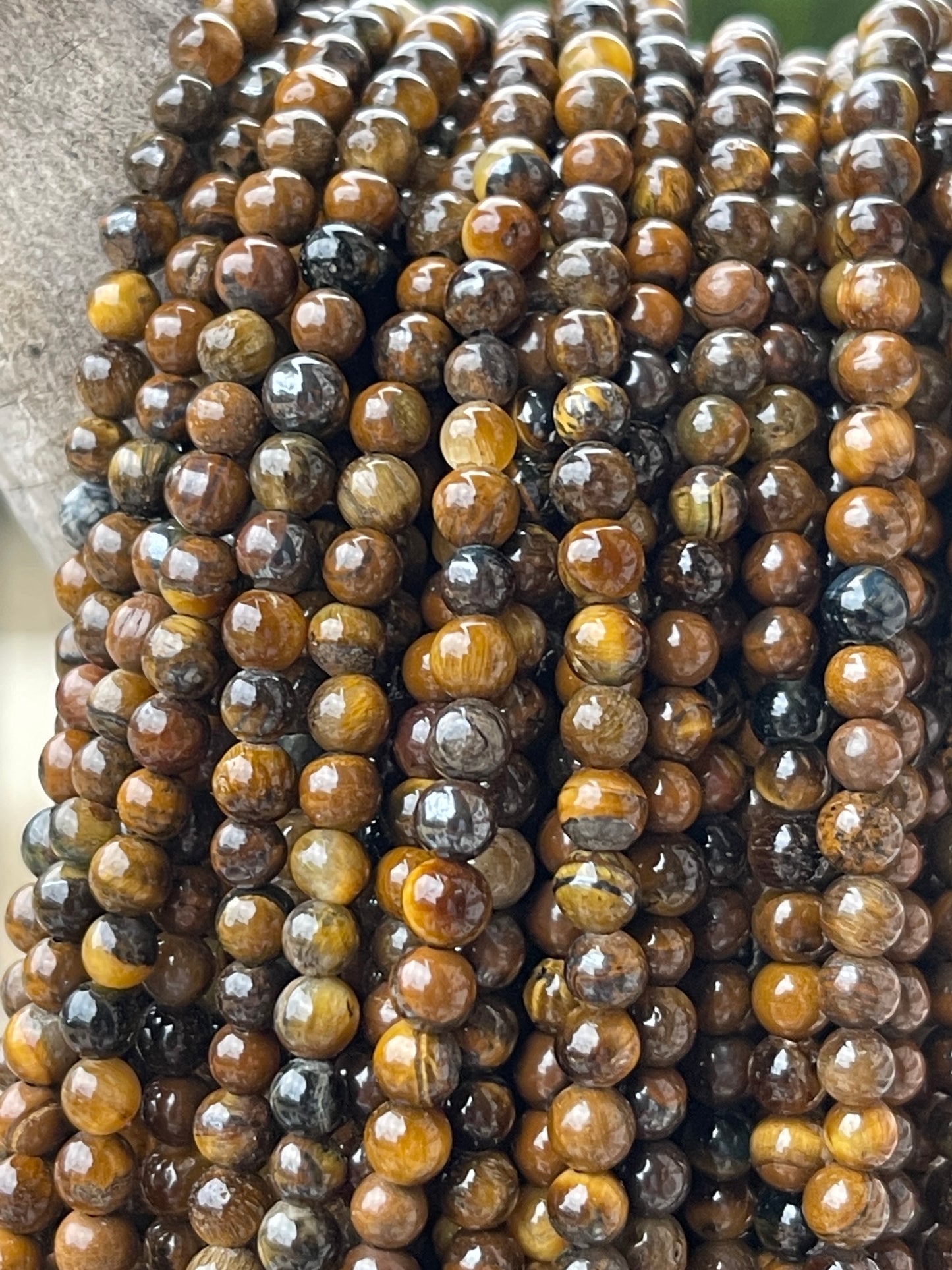 Tiger's Eye ( round ball )