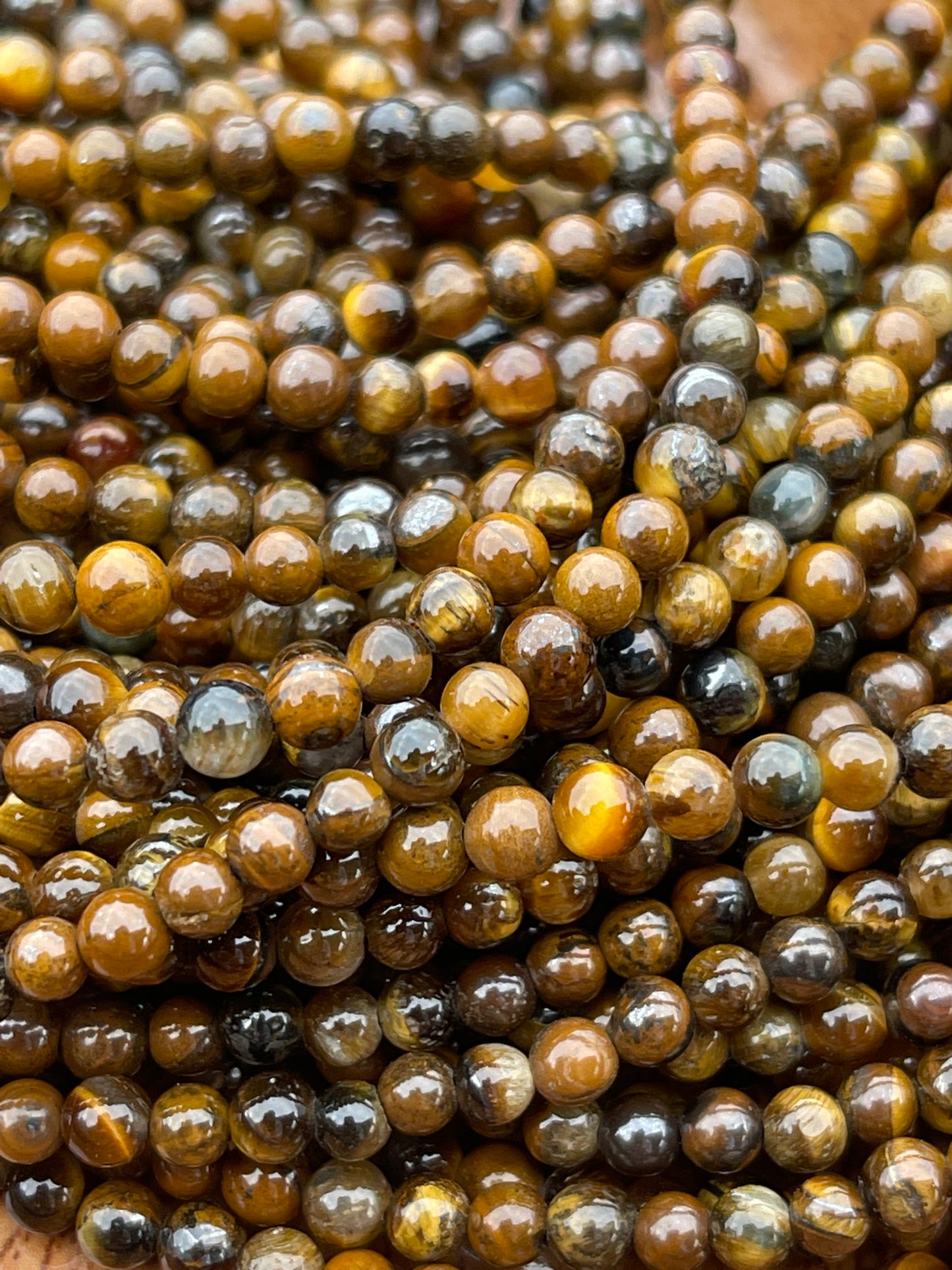 Tiger's Eye ( round ball )