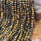 4 x6mm Tiger Eye Rondelle