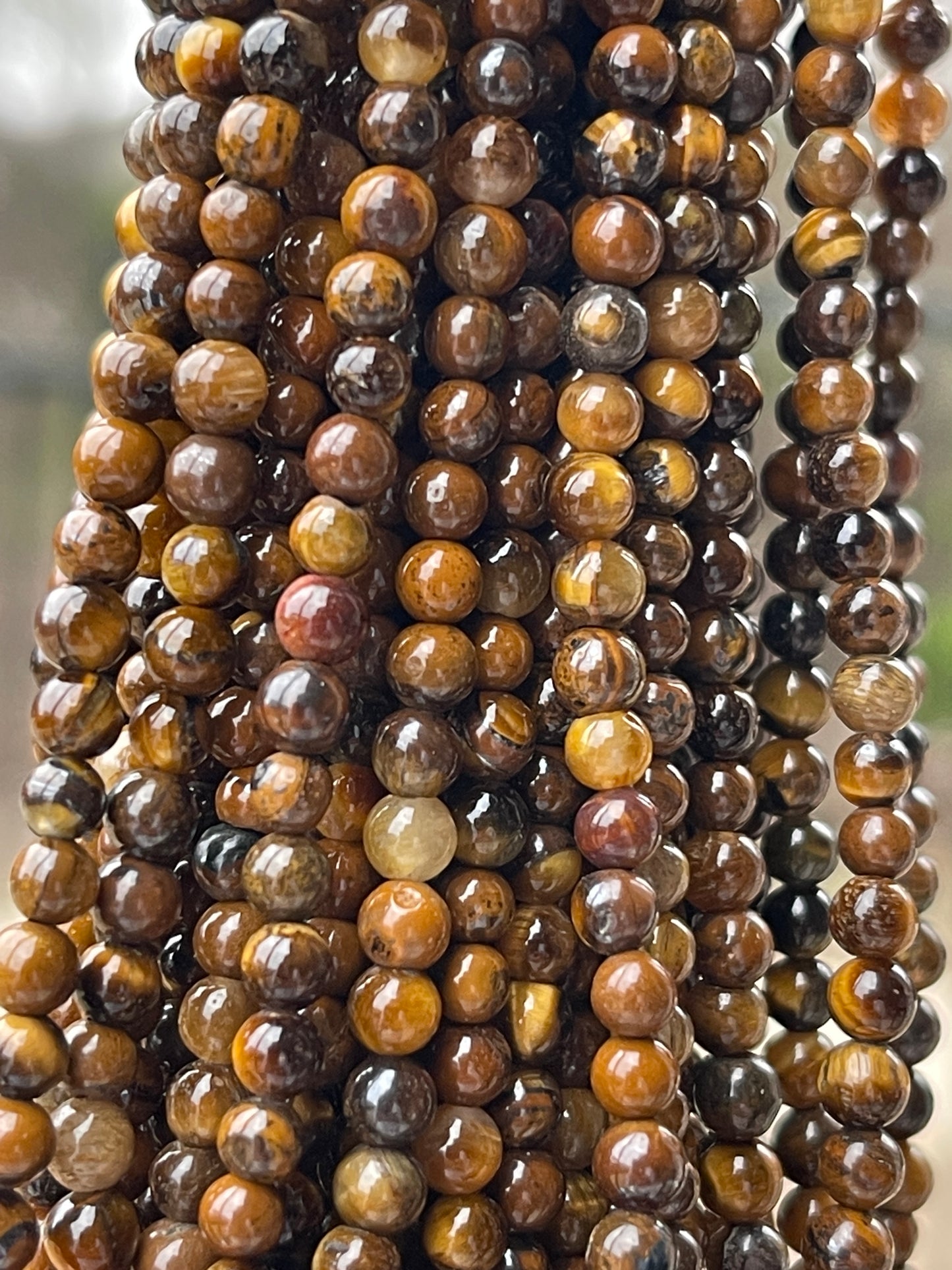 Tiger's Eye ( round ball )
