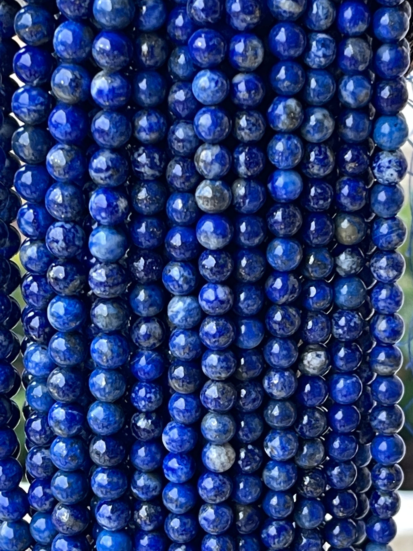 Natural Lapis 4mm